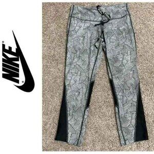 NIKE STAY WARM RUNNING CAPRI TIGHTS - XS